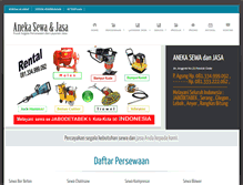 Tablet Screenshot of anekasewajasa.com